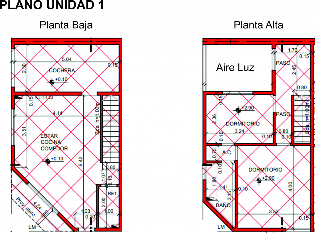 UF 1 Esquina Cochera